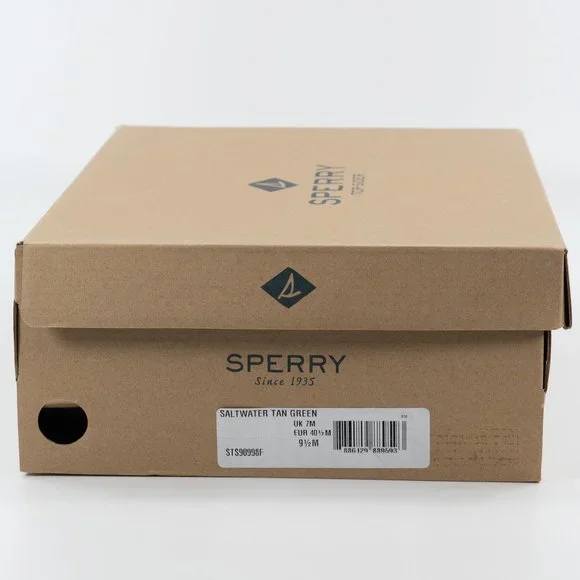 Sperry Women's Saltwater Duck Boot 'Tan Green' STS90998F Rain Boots size 6 - 11 - Picture 14 of 14